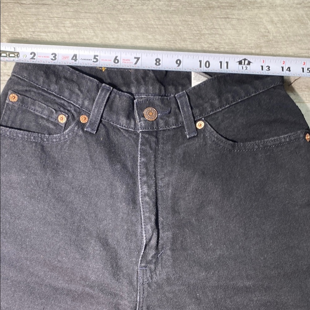 Vintage Levi’s 512 Black Jeans | Size 9SHT | Straight Leg | Classic Fit - Picture 5 of 10